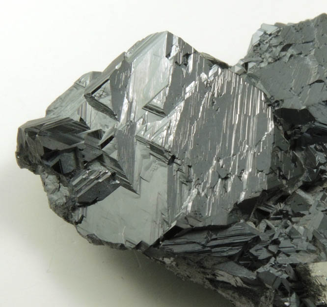 Arsenopyrite on Sphalerite from Quiruvilca Mine, Santiago de Chuco Province, La Libertad Department, Peru