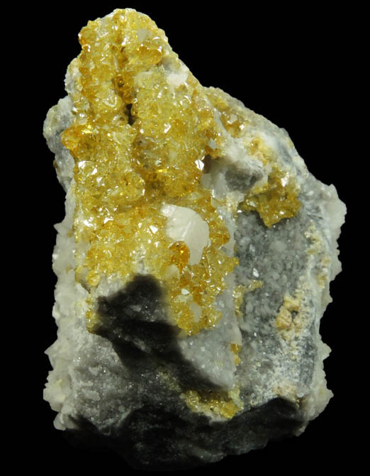 Sphalerite on Dolomite from Lisheen Mine, Panel 18, Moyne, County Tipperary, Ireland