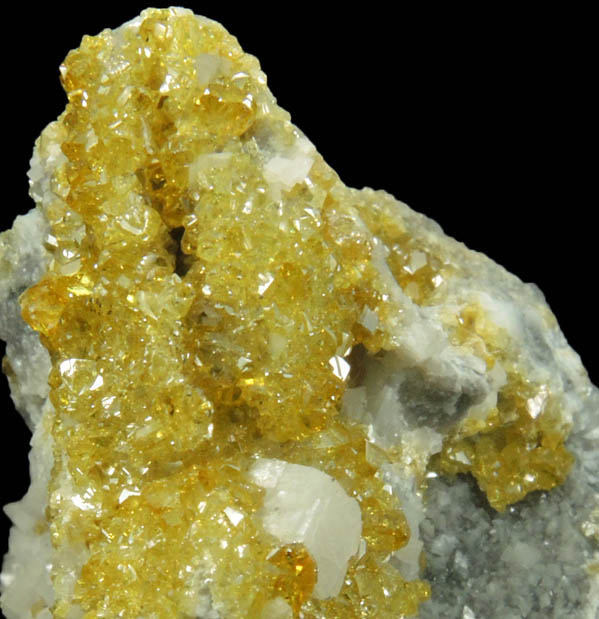 Sphalerite on Dolomite from Lisheen Mine, Panel 18, Moyne, County Tipperary, Ireland