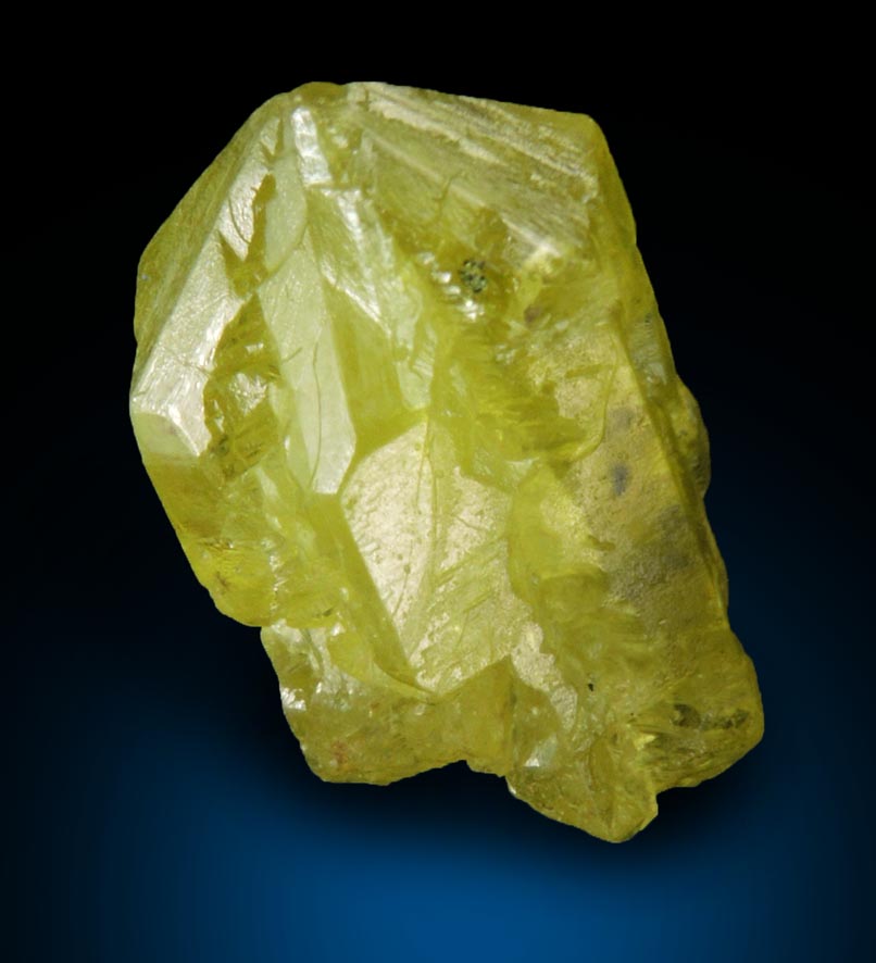 Chrysoberyl (drill bit-twinned crystals) from Ambatomanoina, Fianarantsoa, Madagascar