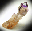 Quartz var. Smoky-Amethyst Scepter with Hematite inclusions from Chibukul Mine, Chiredzi District, Masvingo, Zimbabwe