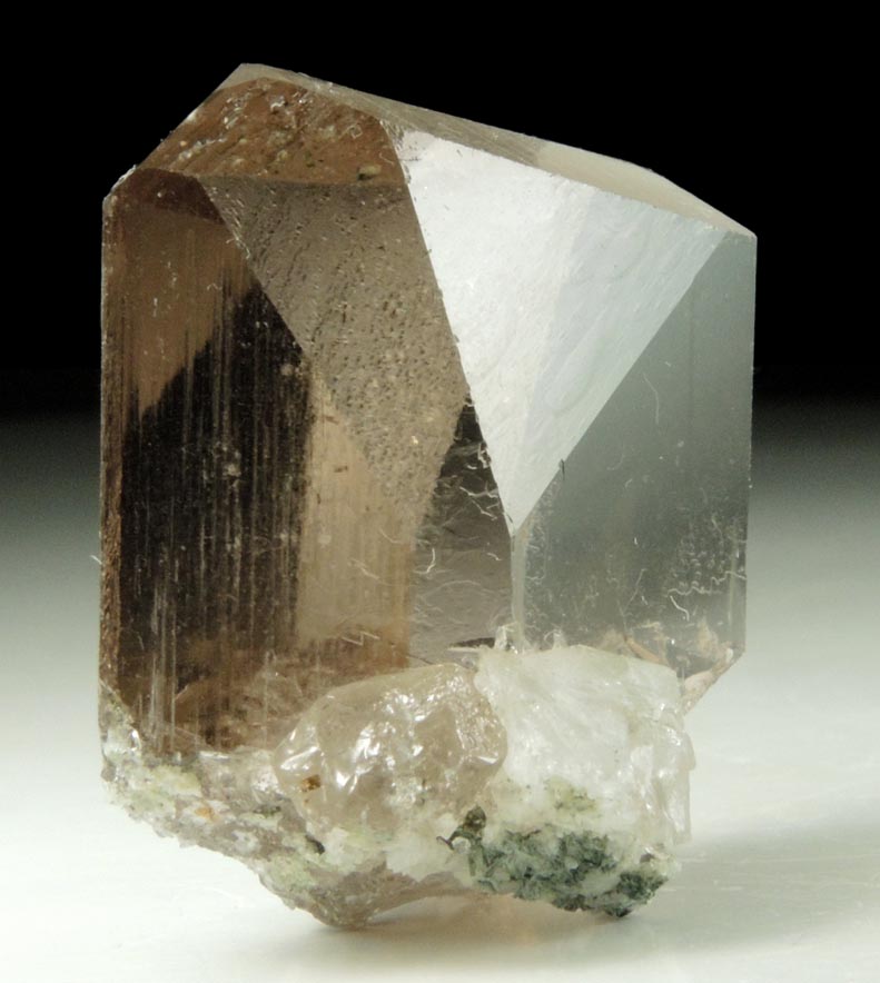 Quartz var. Smoky Closed Gwindel from Galenstock, Tiefenbach, Canton Uri, Switzerland