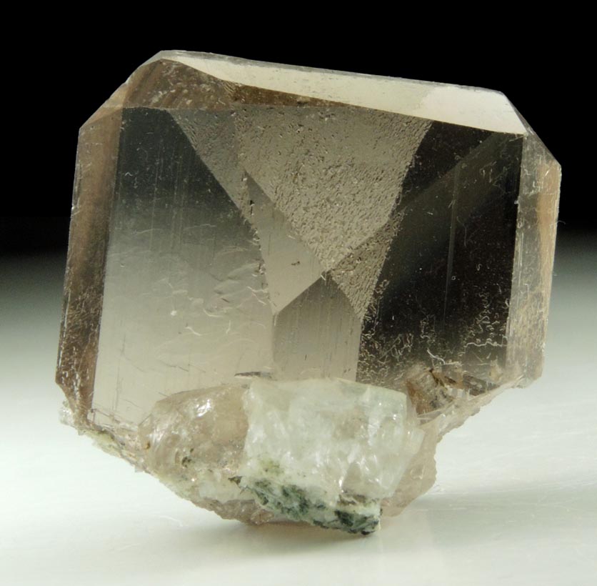 Quartz var. Smoky Closed Gwindel from Galenstock, Tiefenbach, Canton Uri, Switzerland