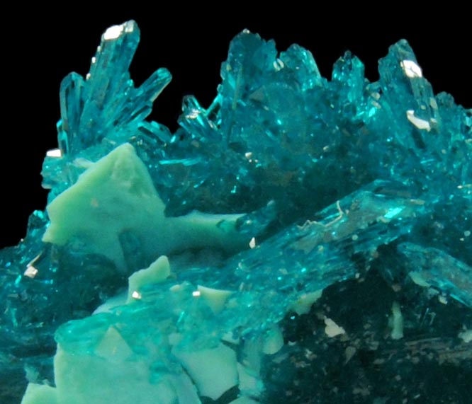 Dioptase from Milpillas Mine, Cuitaca, Sonora, Mexico