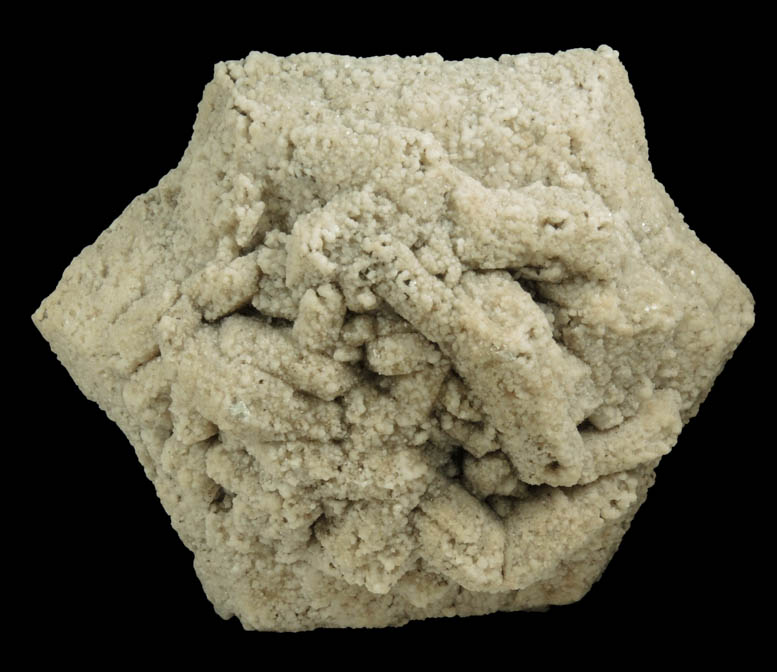 Dolomite pseudomorphs after Aragonite from Cottonwood Draw, 66 km NNE of Roswell, Chaves County, New Mexico