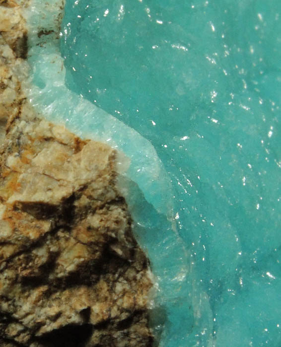 Hemimorphite from Wenshan Mine, Yunnan, China