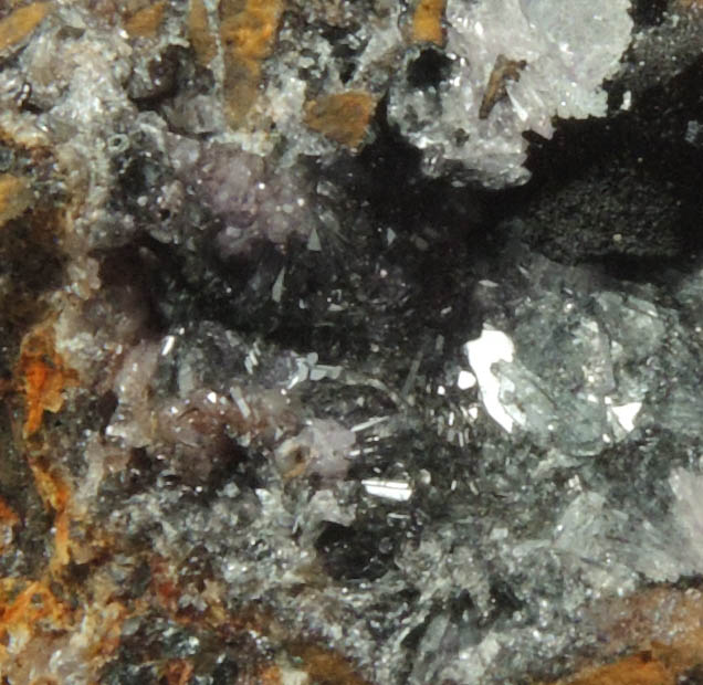 Strengite, Cacoxenite, Goethite-Hematite from Indian Mountain, Cherokee County, Alabama