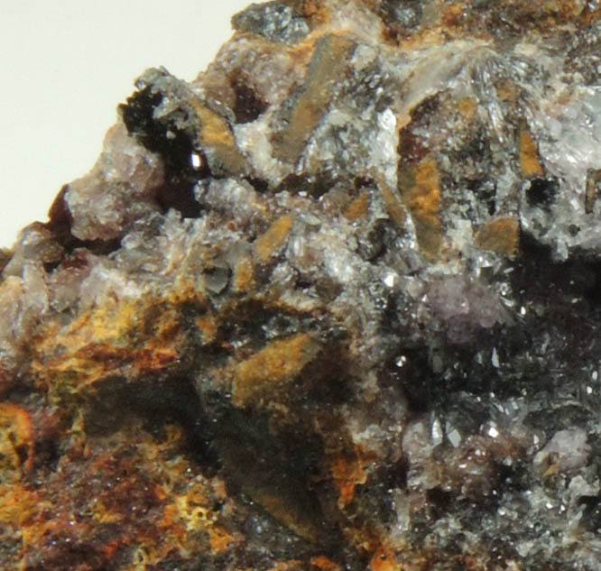 Strengite, Cacoxenite, Goethite-Hematite from Indian Mountain, Cherokee County, Alabama