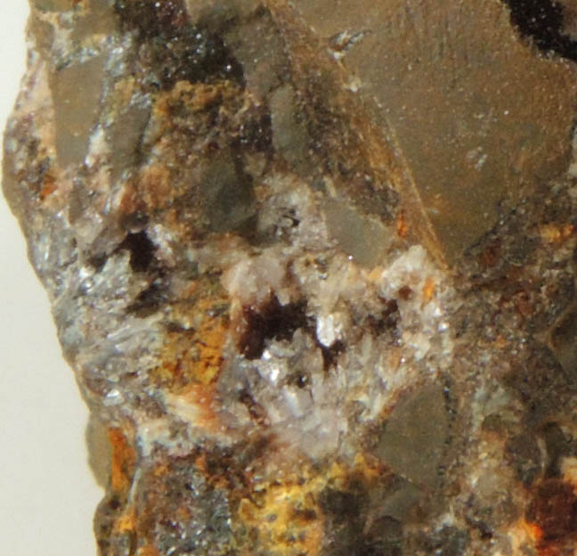 Strengite, Cacoxenite, Goethite-Hematite from Indian Mountain, Cherokee County, Alabama