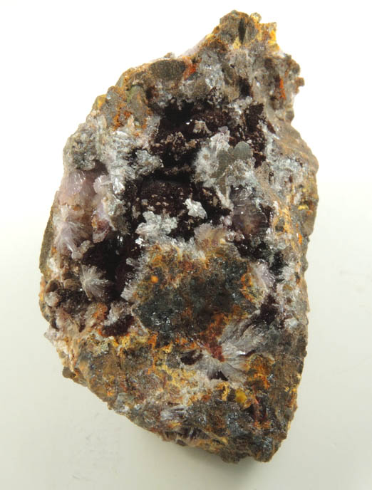 Strengite, Cacoxenite, Goethite-Hematite from Indian Mountain, Cherokee County, Alabama