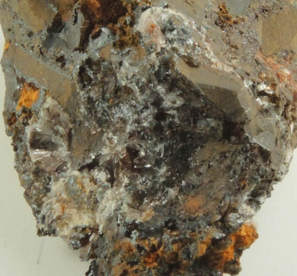 Strengite, Dufrenite-Kidwellite, Goethite-Hematite from Indian Mountain, Cherokee County, Alabama