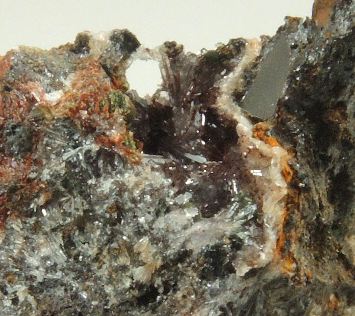 Strengite, Cacoxenite, Dufrenite-Kidwellite, Eleonorite, Goethite-Hematite from Indian Mountain, Cherokee County, Alabama