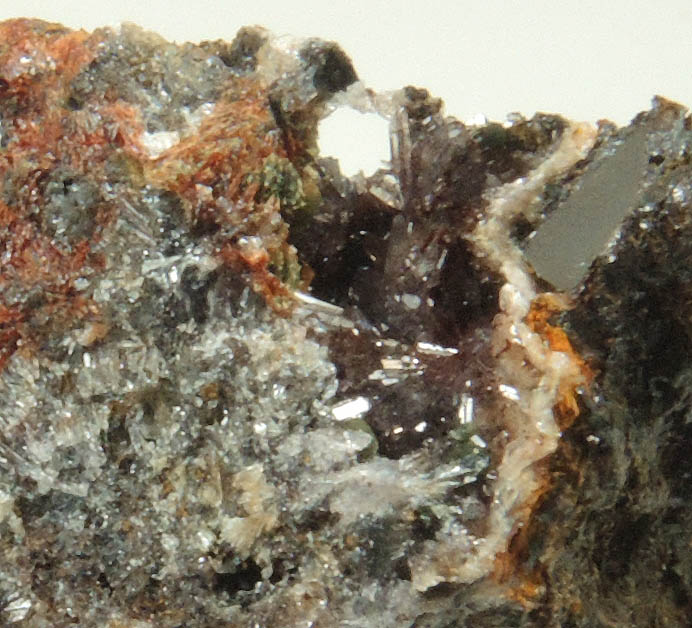 Strengite, Cacoxenite, Dufrenite-Kidwellite, Eleonorite, Goethite-Hematite from Indian Mountain, Cherokee County, Alabama