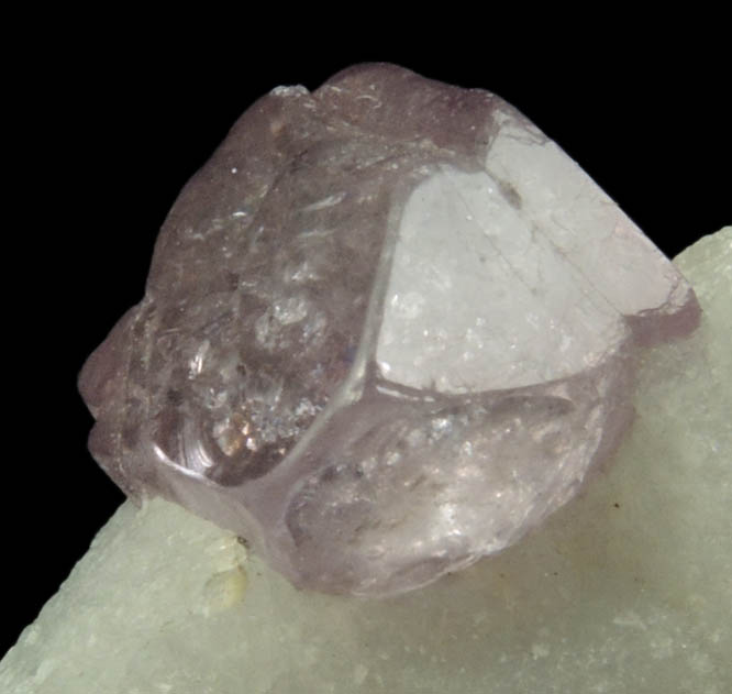 Spinel in marble (lavender) from Mogok District, 115 km NNE of Mandalay, Mandalay Division, Myanmar (Burma)