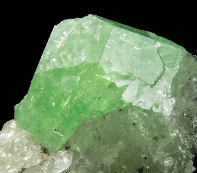 Grossular var. Tsavorite Garnet from Merelani Hills, near Arusha, Tanzania