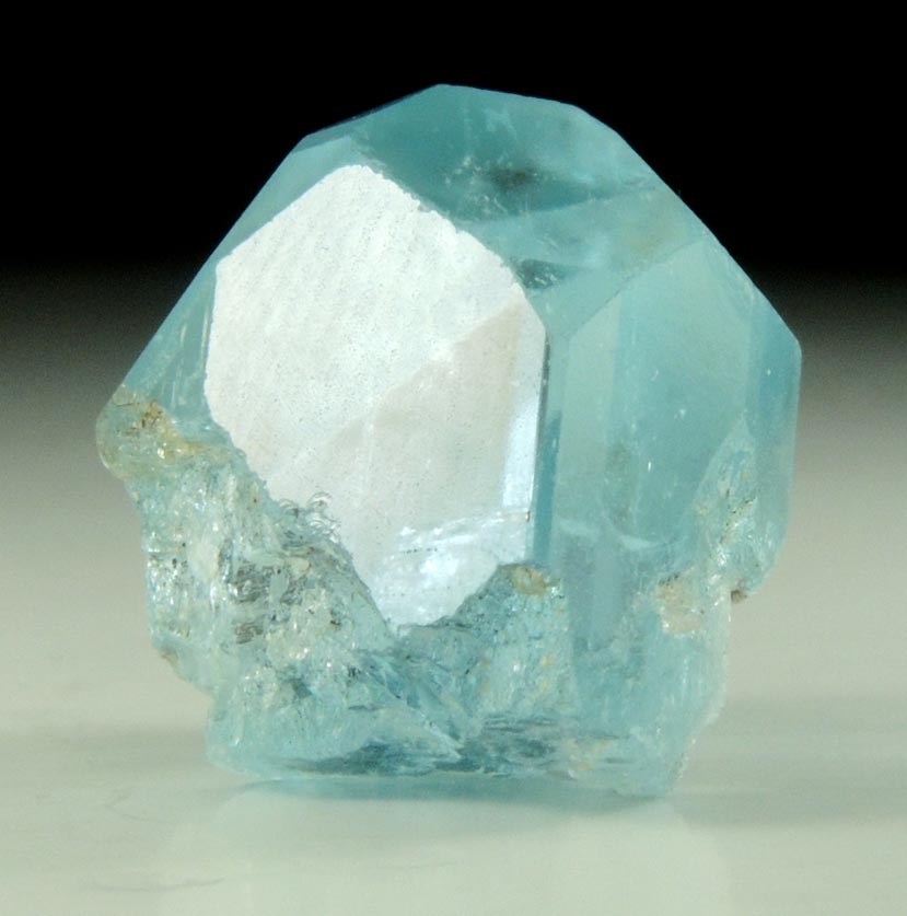 Topaz var. Blue Topaz from Xanda Mine, Virgem de Lapa, Minas Gerais, Brazil