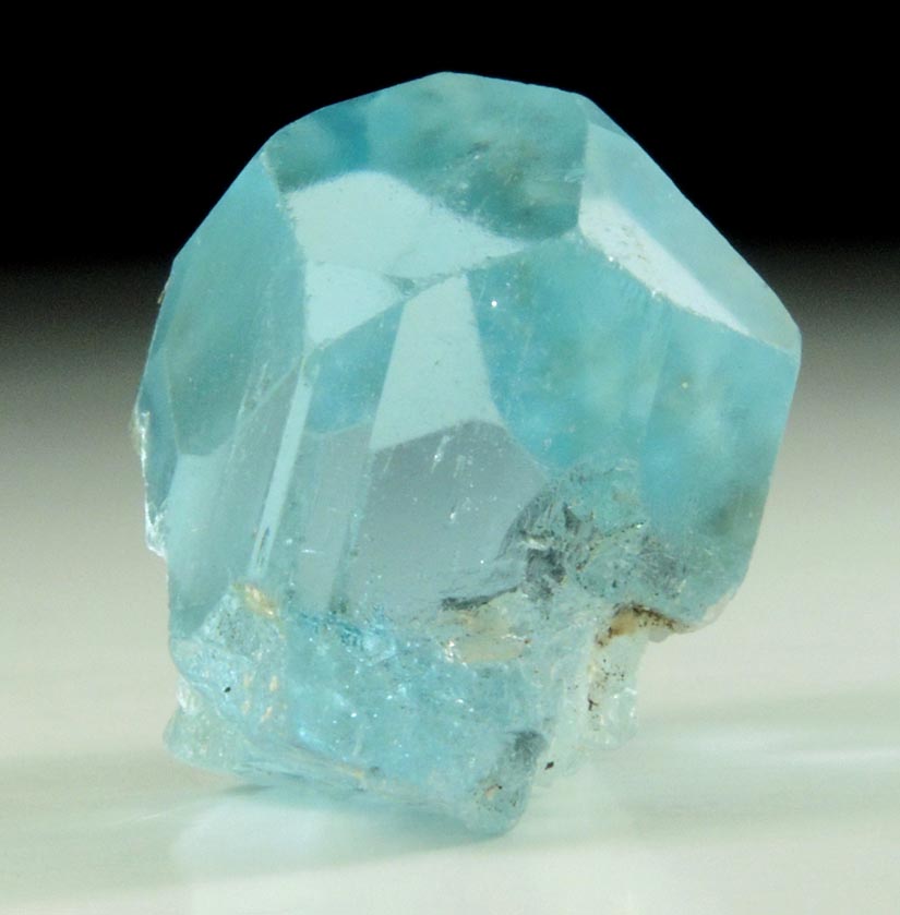 Topaz var. Blue Topaz from Xanda Mine, Virgem de Lapa, Minas Gerais, Brazil