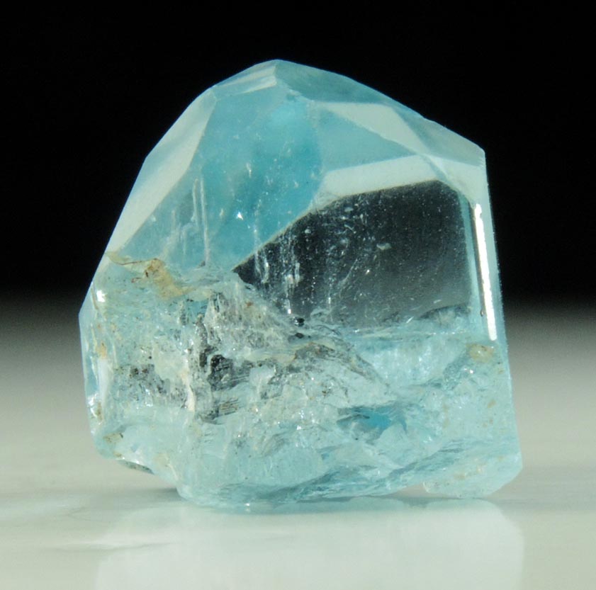 Topaz var. Blue Topaz from Xanda Mine, Virgem de Lapa, Minas Gerais, Brazil