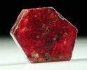 Corundum var. Ruby  (polished) from Winza, Mpwapwa District, Dodoma, Tanzania