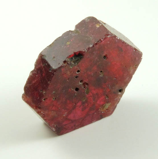 Corundum var. Ruby  (polished) from Winza, Mpwapwa District, Dodoma, Tanzania