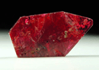 Corundum var. Ruby  (polished) from Winza, Mpwapwa District, Dodoma, Tanzania