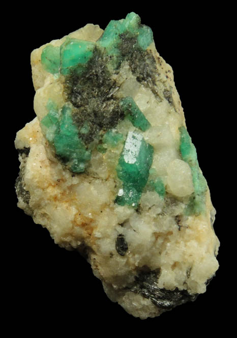 Beryl var. Emerald from Muzo Mine, Guavi-Guateque District, Boyac Department, Colombia