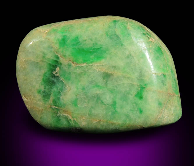 Jadeite (polished) from Myanmar (Burma)