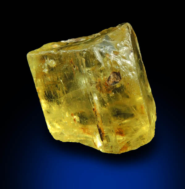 Beryl var. Heliodor (gem-grade) from Minas Gerais, Brazil