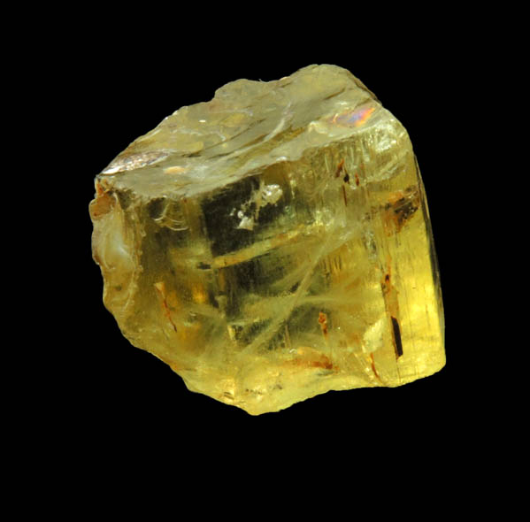 Beryl var. Heliodor (gem-grade) from Minas Gerais, Brazil