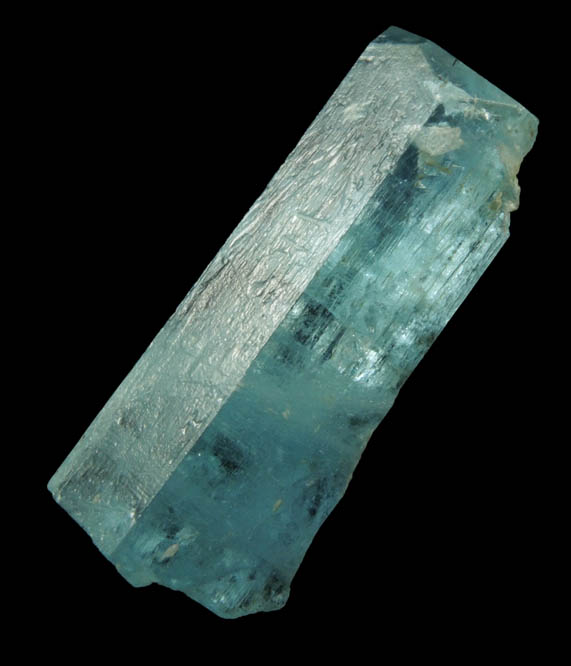 Beryl var. Aquamarine (gem rough) from Doi Ty Mine, Thuong Xuan District, Thanh Ha Province, Vietnam