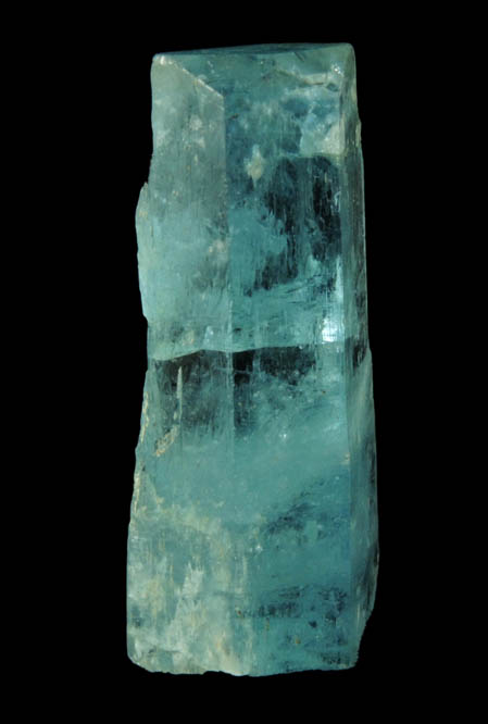 Beryl var. Aquamarine (gem rough) from Doi Ty Mine, Thuong Xuan District, Thanh Ha Province, Vietnam