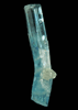 Beryl var. Aquamarine (curved crystal) from Doi Ty Mine, Thuong Xuan District, Thanh Hóa Province, Vietnam