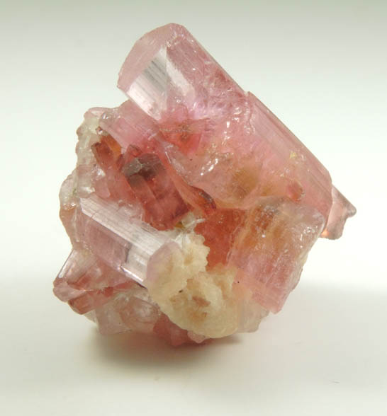 Elbaite var. Rubellite Tourmaline from Mogok District, 115 km NNE of Mandalay, Mandalay Division, Myanmar (Burma)