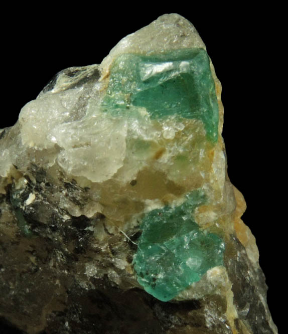 Beryl var. Emerald from Muzo Mine, Guavi-Guateque District, Boyac Department, Colombia