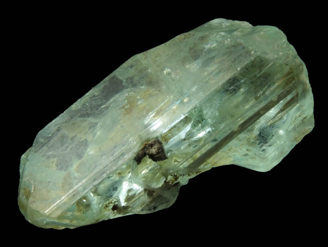 Beryl var. Aquamarine (gem rough) from Shigar Valley, Skardu District, Gilgit-Baltistan, Pakistan