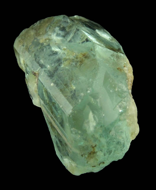 Beryl var. Aquamarine (gem rough) from Shigar Valley, Skardu District, Gilgit-Baltistan, Pakistan