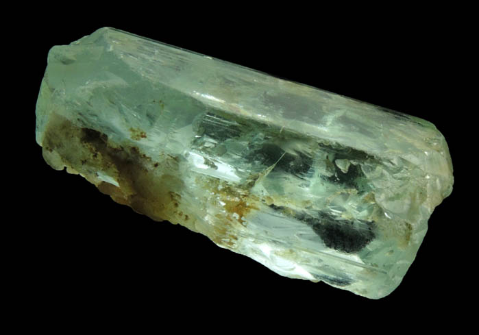 Beryl var. Aquamarine (gem rough) from Shigar Valley, Skardu District, Gilgit-Baltistan, Pakistan