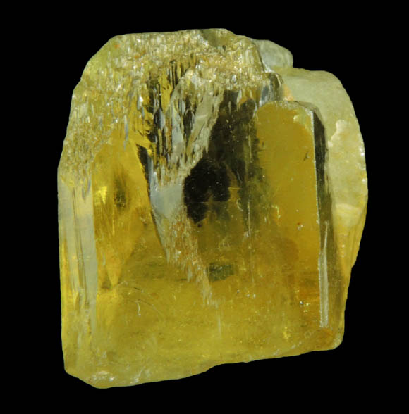 Beryl var. Heliodor (gem-grade) from Minas Gerais, Brazil