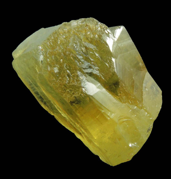 Beryl var. Heliodor (gem-grade) from Minas Gerais, Brazil