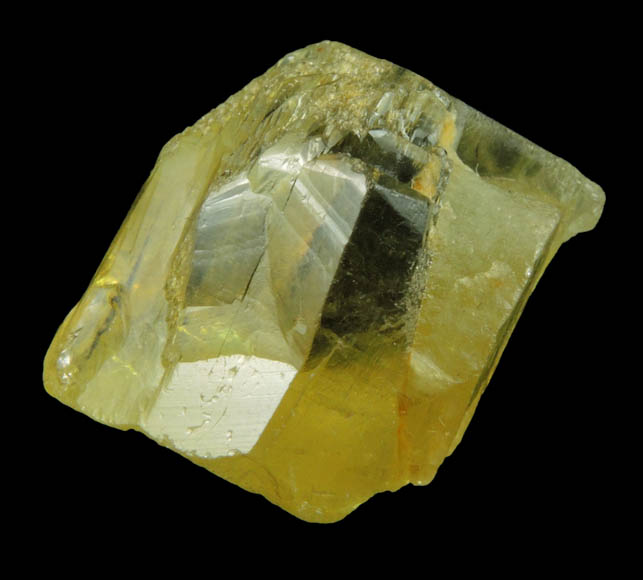 Beryl var. Heliodor (gem-grade) from Minas Gerais, Brazil