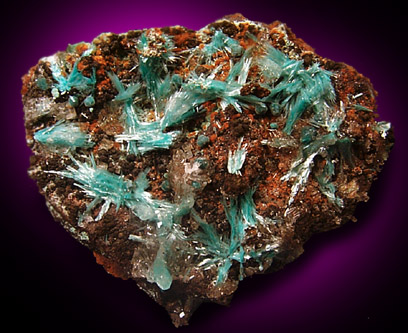 Aurichalcite from Bisbee, Warren District, Cochise County, Arizona