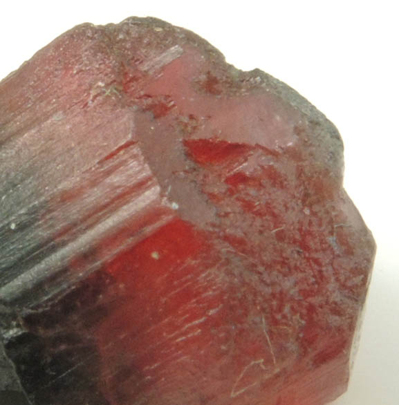 Elbaite var. Rubellite Tourmaline from Mogok District, 115 km NNE of Mandalay, Mandalay Division, Myanmar (Burma)