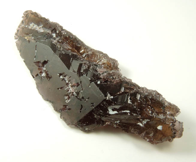 Axinite-(Fe) from Khapalu, Ghanche District, Gilgit-Baltistan, Pakistan