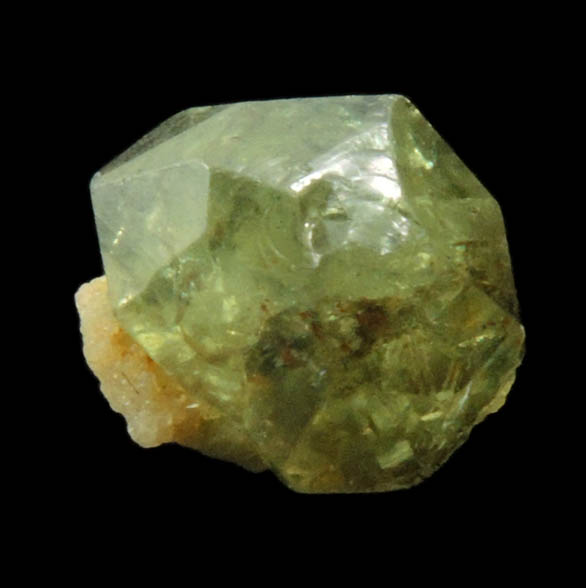 Andradite var. Demantoid Garnet from Tubussis Farm 22, Erongo Region, Namibia