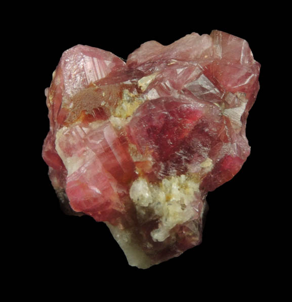 Elbaite var. Rubellite Tourmaline from Mogok District, 115 km NNE of Mandalay, Mandalay Division, Myanmar (Burma)