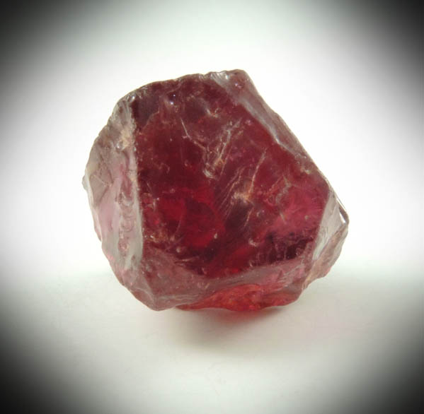 Elbaite var. Rubellite Tourmaline (gem rough) from Alto Ligonha District, Zambezia, Mozambique