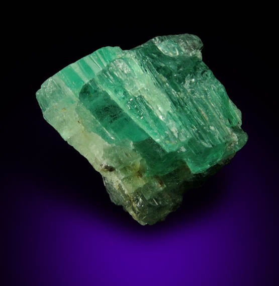 Beryl var. Emerald (gem-grade) from Kenticha, Oromia, Ethiopia