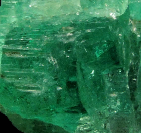 Beryl var. Emerald (gem-grade) from Kenticha, Oromia, Ethiopia