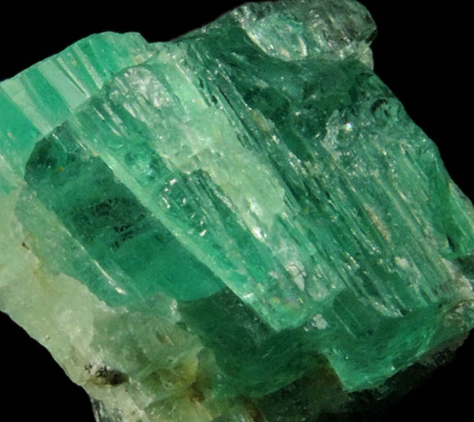 Beryl var. Emerald (gem-grade) from Kenticha, Oromia, Ethiopia