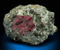 Corundum var. Ruby from Rai-Iz, Tyumenskaya Oblast, Russia